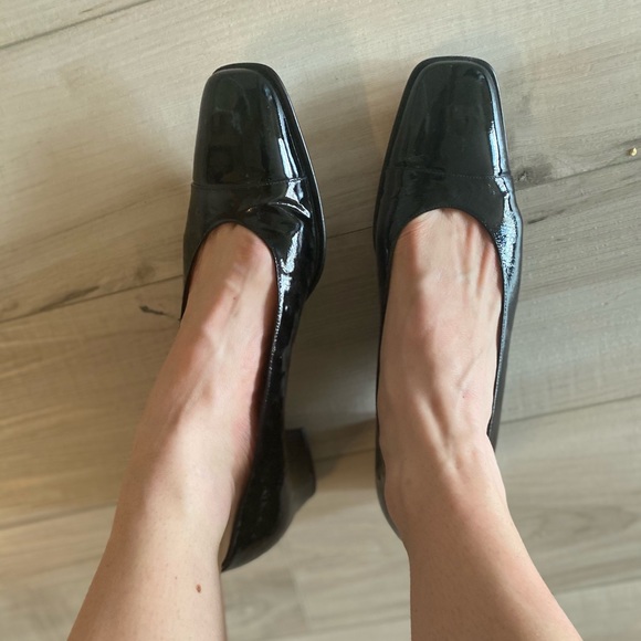 Vintage Italian patent leather square toes 🐊 - Picture 9 of 9